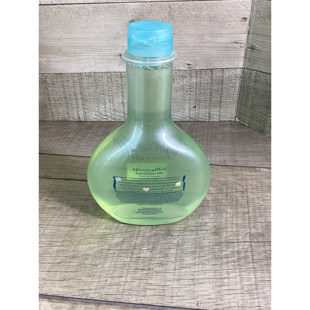 Bath & Body Works Calming Waters Joyful Garden Luxurious Foam Bath 7.5oz Vintage